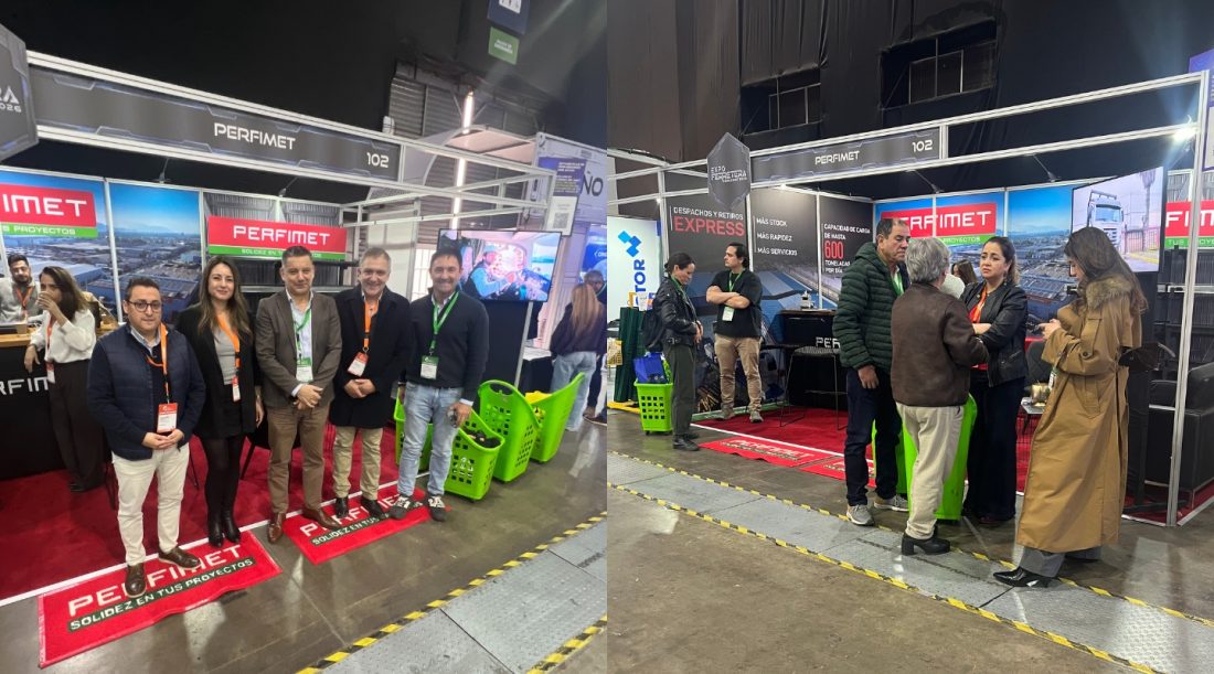PERFIMET y su nuevo Centro Logístico se destacan en Expo Ferretera de CHILEMAT